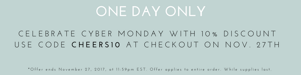 Our First Ever Cyber Monday!