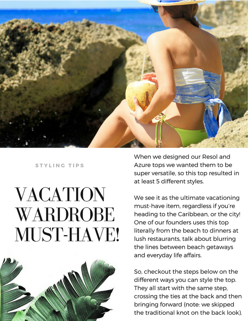 STYLE OUR ULTIMATE VACATION WARDROBE ITEM