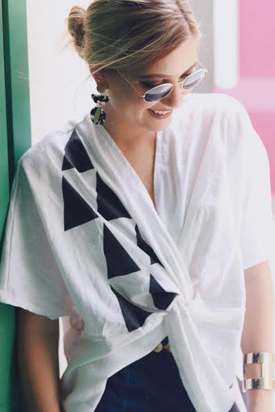 Iris Dress | Black & White